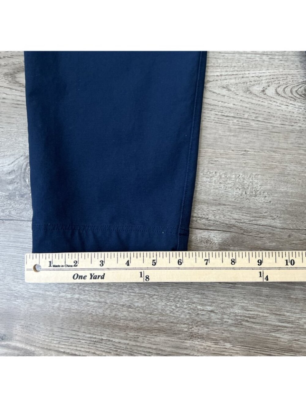 Lululemon Commission Slim Tapered Fit Pant Navy Mens Actual 32x26 - Picture 5 of 15
